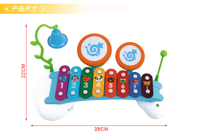 汇乐909八音琴 开启1-3岁婴幼儿的音乐启蒙之旅